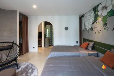 Doble o twin Deluxe con balcón — Deja Vu House Ha Long